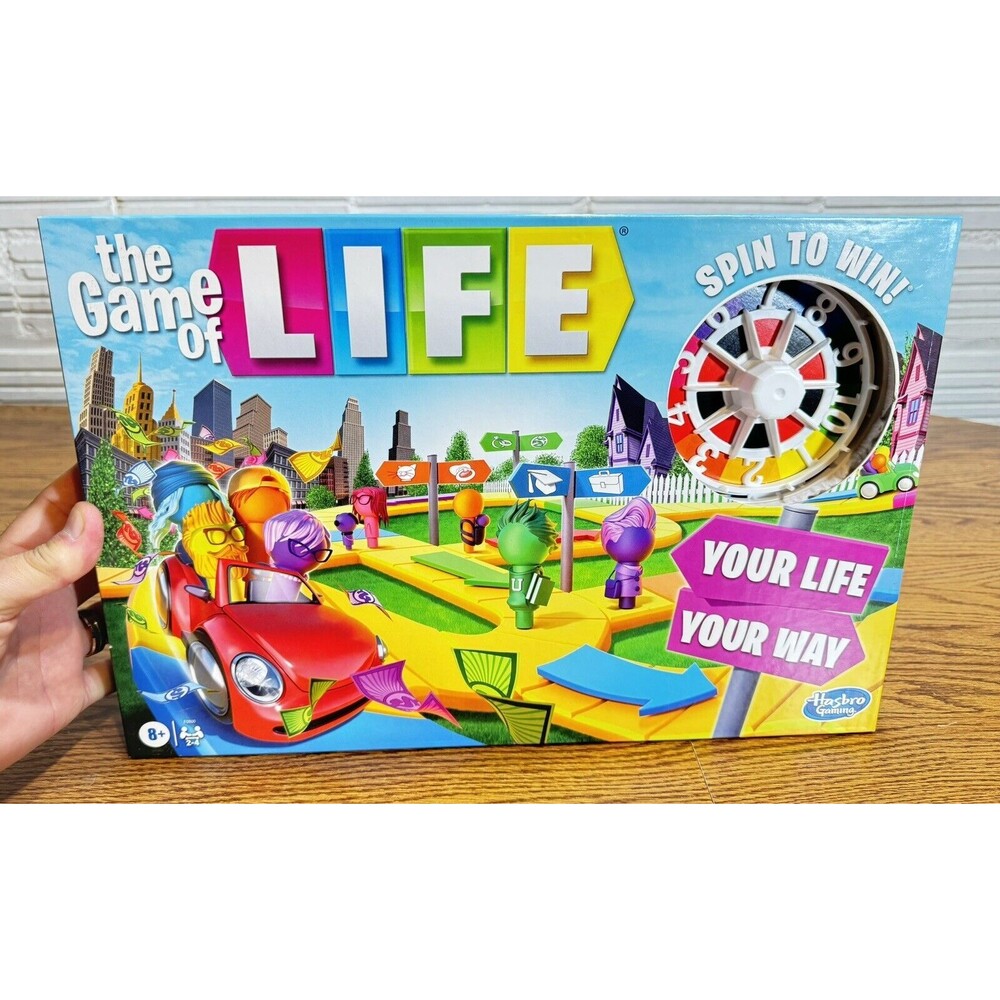 Hasbro Gaming The Game of Life Game‎ Your Life, Open Box